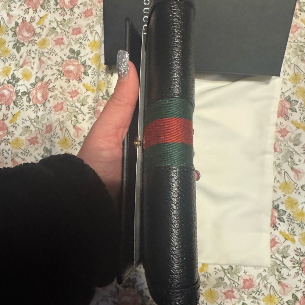 Gucci Black Leather Continental Wallet Brand New in Box with Bag - Picture 9 of 11